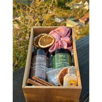 Set Quà Tặng - Combo Dầu Gội - Ủ Tóc Thảo Mộc Vita Hair Care
