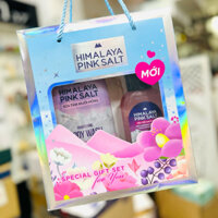 SET QUÀ TẶNG - HOẢ TỐC HCM - SET SỮA TẮM DẦU GỘI MUỐI HỒNG HYMALAYA ĐẶC BIỆT