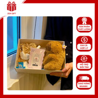 Set quà tặng hoa và gấu bông Kapipara