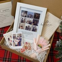 Set Quà Tặng Kỉ Niệm Ngày Yêu Ý Nghĩa Cho Các Cặp Đôi, Tặng Kèm Ảnh Polaroid, Harumi Gifts