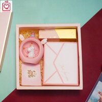 Set quà tặng Luv167 My Light, quà tặng bạn gái, son, nước hoa, đèn lấp lánh