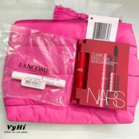 Set quà tặng Macys gồm Nars + Lancome + túi makeup
