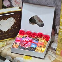[Set Quà tặng] Set Quà tặng cửa sổ Mix đều Các vị Socola đen và socola sữa FIGO 20gr sang trọng, lãng mạn tặng người yêu