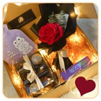 Set Quà tặng Socola Valentine, 8/3, sinh nhật tặng người yêu ,bạn bè, người thân, Set quà son[Có Set quà THEO YÊU CẦU]