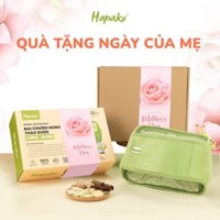 Set Quà Tặng Sức Khỏe Ngày Của Mẹ - Chườm Nóng Từ Thảo Dược Tự Nhiên Hapaku