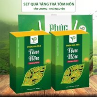 Set Quà Tặng Trà Tôm Nõn Thượng Hạng - Trà Xanh Đặc Sản Thái Nguyên
