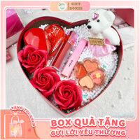 Sét quà tặng trang điểm tặng người yêu, bạn bè, người thân nhân ngày sinh nhật, ngày lễ valentine, 8/3, 20/10, 20/11.