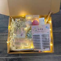 Set Quà Tặng Ý Nghĩa, Phụ Kiện Makeup Seve Beauty [B4] Combo Mi giả, Kẹp mi, Cọ makeup