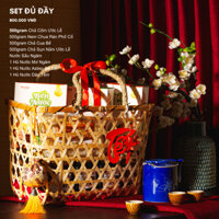 Set Quà tết 2025 - Set Phúc Lộc Thọ   Gồm các sản phẩm đặc sản Bắc,Chả Lụa Bắc, Chả Cốm , Chả Cua Bể, Chả Sụn Nấm