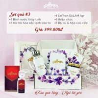 Sét quà valentin saffron salam nhụy hoa nghệ tây