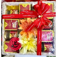 Sét quà Yến sào Hvnest - Phù hợp với sét quà đi biếu sang trọng - sét 4 hũ yến - sét 5 hũ yến Hvnest