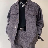 Set quần áo jeans đẹp đỉnh, dày đẹp, may kỹ, nam nữ mặc được unisex - ẢNH THẬT