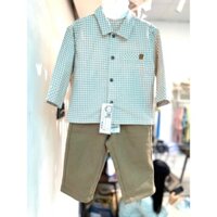 SET QUẦN ÁO SƠ MI CHO BÉ TRAI