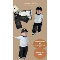 Sét Quần bò rách + Áo phông cotton cho bé 2025. Hoèn shop