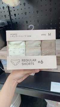 Set quần lót Gu sz M tone nude