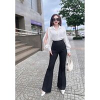 SÉT QUẦN ỐNG LOE ÁO DÀI TAY XÉ ĐI LÀM, SÉT ĐI CHƠI NĂNG ĐỘNG LỊCH SỰ, SÉT ĐI TIỆC