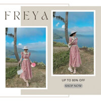 Set Rời - Áo Tay Phồng Phối Bèo + Chân Váy Dáng Dài Tiểu Thư