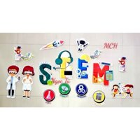 SÉT RỜI GÓC STEM TRANG TRÍ LỚP HỌC