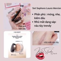 Set Sephora phấn phủ và nhũ mắt LAURA MERCIER