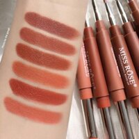 Set son 6 cây Miss Rose 2 đầu