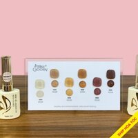 Set sơn 6 màu thạch Miss Gooey chai 15ml tặng kèm bảng màu
