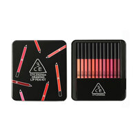 Set Son Bút Chì 3CE Drawing Lip Pen Kit 12 Cây