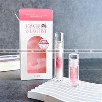 Set son Clio Crytal glam tint : màu 14 Heart pink diamond + clio glam gloss mini Sparkling pink