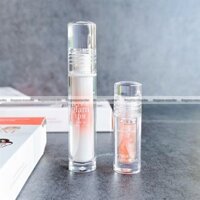 Set son Clio Crytal glam tint #13 Koshort Pearl coral + clio glam gloss mini Sparkling Coral