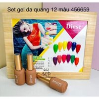 Set Sơn Dạ Quang Dirse 12 màu