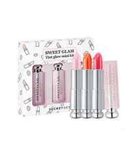 Set Son Dưỡng Có Màu Secret Key Sweet Glam Tint Glow Mini Kit