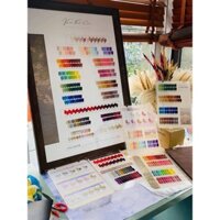 Sét sơn Gel 176 màu siêu đẹp, sơn móng tay, sơn gel Tặng bảng to bảng nhỏ