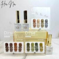 Sét sơn gel 4 màu CR tặng kèm bảng