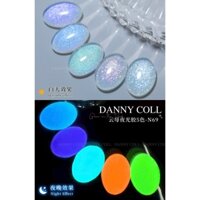 Set sơn gel ánh trai dạ quang phát sáng trong tối 5 màu DANNY COLL mã N69 , chai sơn 15ml , tặng kèm bảng màu
