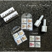set sơn gel CANDY mắt mèo 3 tone màu