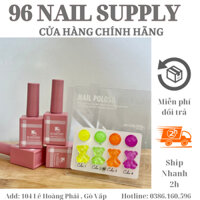 Sét Sơn Gel Dạ Quang Noen 4 Màu Hót ( tặng kèm bảng màu)