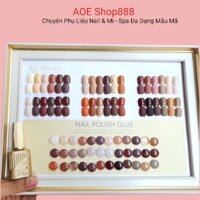 Sét sơn gel Dirse chính hãng 36 màu làm nail - Bộ sơn móng tay tone màu hàn quốc " rất đẹp " tặng kèm bảng( AOE Shop888)