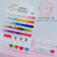 Set sơn gel Macaron chính hãng 58 màu - nước sơn móng tay 58 màu cực đẹp (tặng bảng màu + 1cặp base top) - Anh nailmi