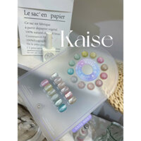 Set sơn gel mắt mèo ánh trăng cực quang KAISE 12 màu độc lạ Hanlii Hoàng HT