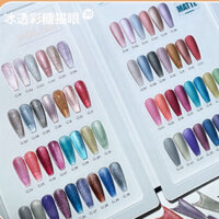 Set sơn gel mắt mèo cực quang CCE 30 chai hiệu AS chai vuông