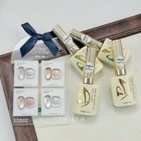 Set sơn gel mắt mèo Miss Gooey 4 màu kèm bảng màu