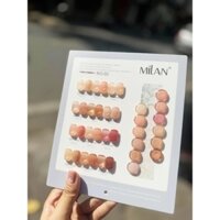 Set sơn gel Milan 12 chai dòng sơn Cao Cấp có tặng kèm bảng màu