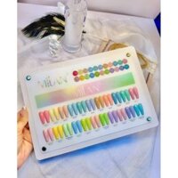 Sét sơn gel milan 22 chai tông pastel  kèm bảng màu/ Milan 22 chai tông kẹo ngọt có bảng đi kèm siêu hót 2024
