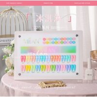 Set sơn gel Milan 22 màu, set sơn gel 22 màu tone trẻ trung chất sơn đặc mướt kèm bảng màu - CoCa Nail