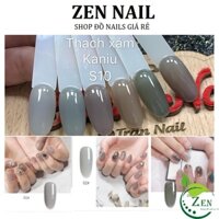 Set sơn gel móng tay Kaniu thạch xám, 15ml