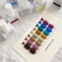 set sơn gel Nabi 8 màu ( little bean set )