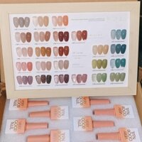 Set sơn gel thạch 24 màu very good bảng gỗ chính hãng 1212