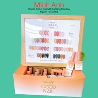 Set sơn gel thạch 24 Very Good Nail chính hãng - Bộ sơn gel 24 cao cấp tone màu hàn quốc , rất đẹp ( Minh Anh )