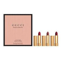 Set Son Gucci Matte Trio Lipstick, 3 cây 208-25-509 fullsize fullbox (3 x 3.5g)