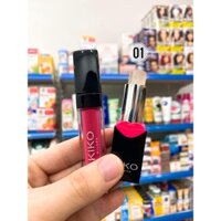 SET SON KIKO PERFECT LIPS KIT 01 HỒNG CÁNH SEN
