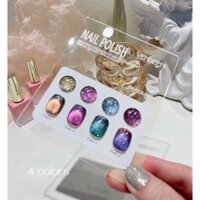 Sét sơn mắt mèo 4 màu Vedeeni màu 15